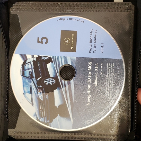 Navigation Disc Set for Mercedes M - Series - Picture 5 of 11